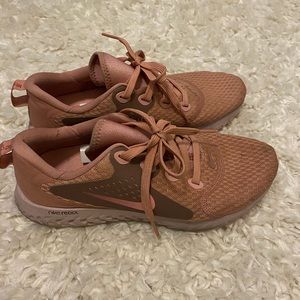 Nike React Rose Pink Sneakers Size 8